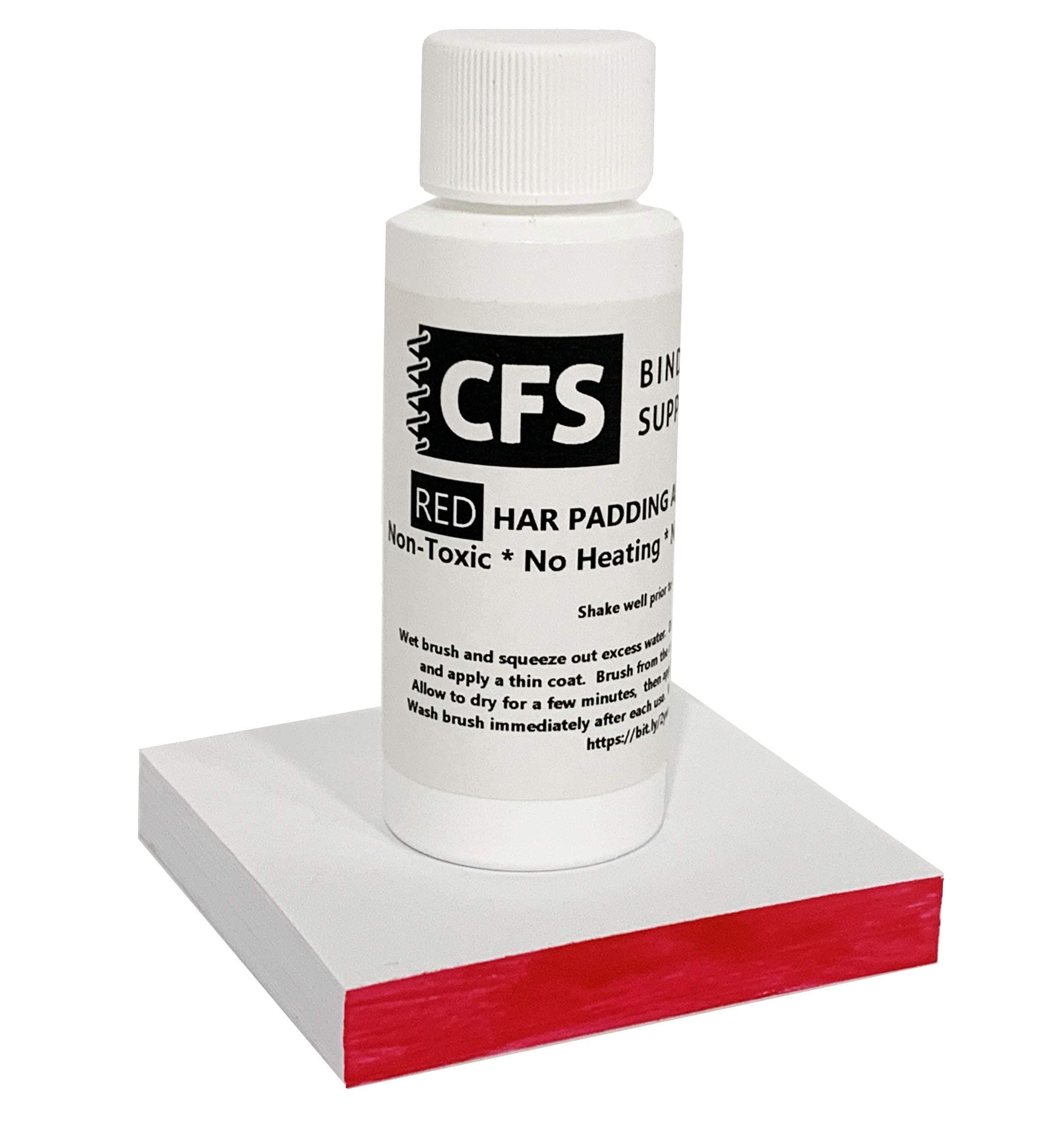 CFS Products HAR Red Notepad Precision Padding Compound 2oz Bottle