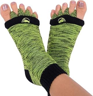 My Happy Feet Original Foot Alignment Socks Green/Black