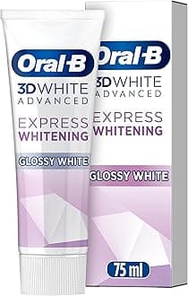 3DWhite Advanced Express Whitening Glossy White Toothpaste 75ml