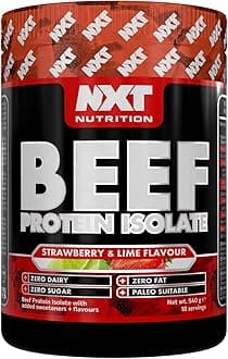 NXT Beef Protein Isolate Strawberry & Lime 540G 18 Servings