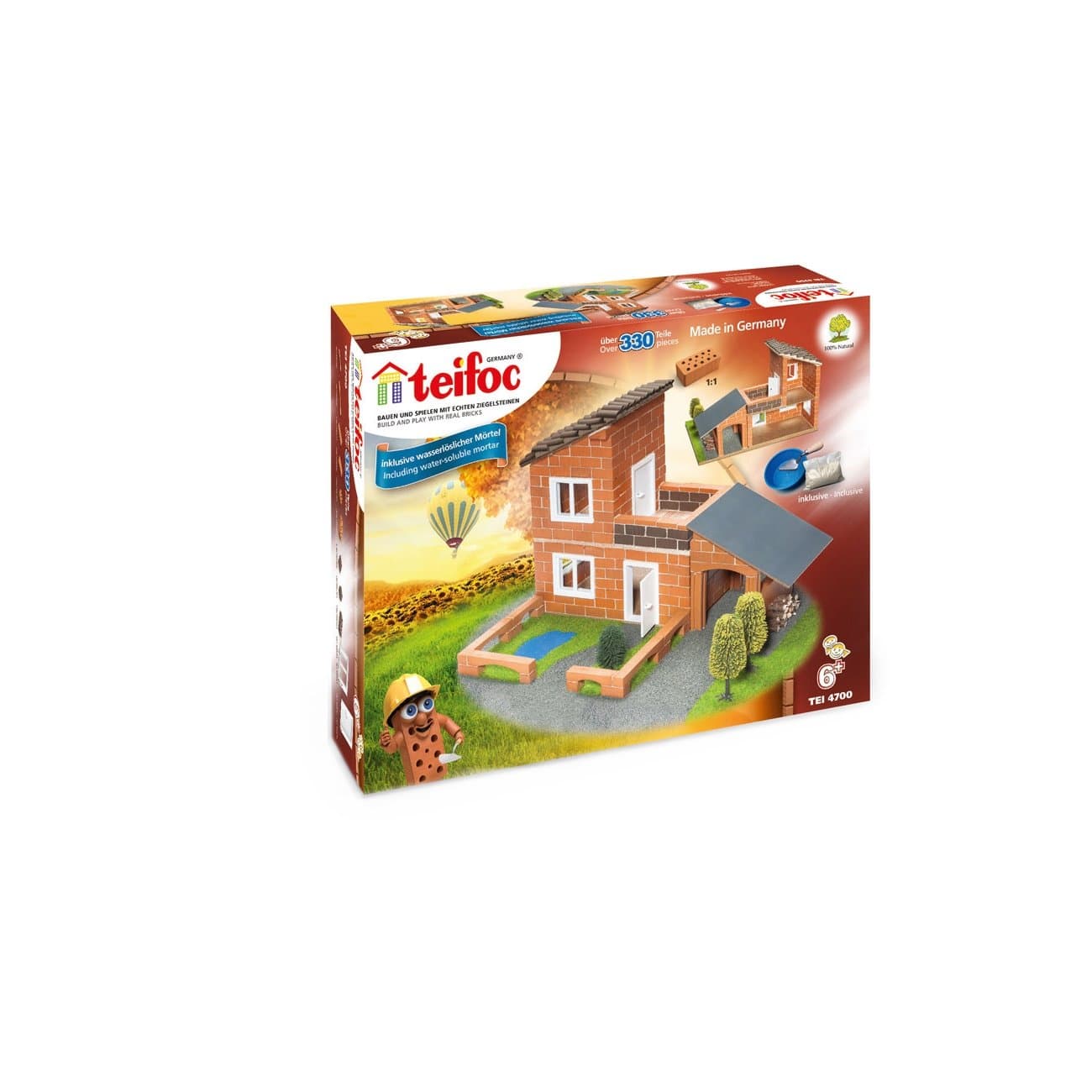 Teifoc Villa with Garage Constructing Set
