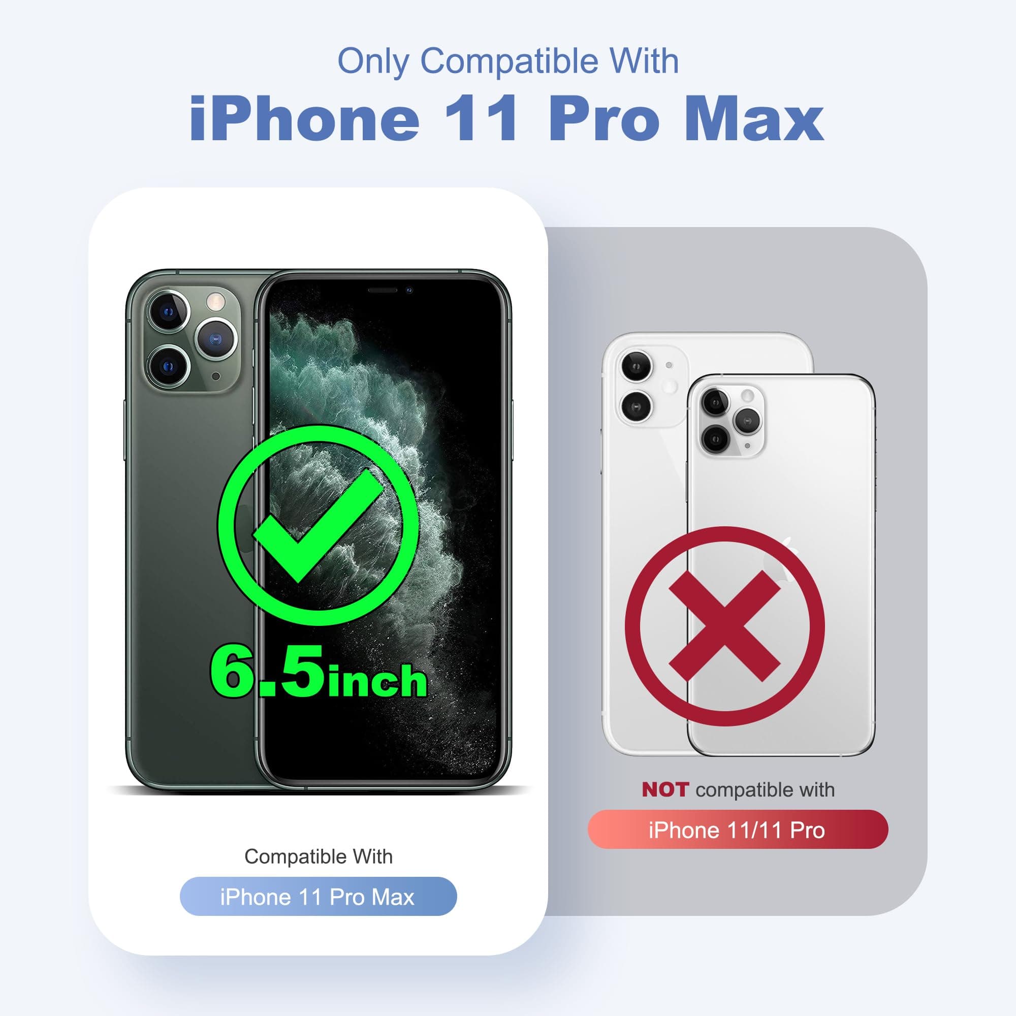Compatible with iPhone 11 Pro Max Case with Built-in Camera Lens Protectors Translucent Magnetic 11 Pro Max Phone Case 6.5" [Compatible with Mag-Safe][Great Grip Feeling], Pink