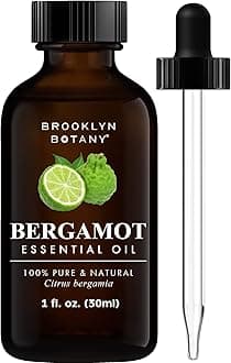 Bergamot Essential Oil - 100% Pure and Natural - Premium Grade Oil with Dropper - for Aromatherapy and Diffuser - 1 Fl Oz
