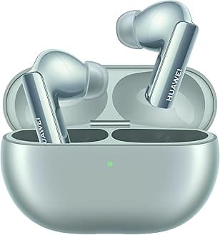 HUAWEI FreeBuds Pro 3 Wireless Earbuds Bluetooth Noise Cancelling In-Ear High Resolution Dynamic ANC3.0 IP54 Dustproof Splashproof AI/DNN Call Noise Reduction 2.0 Connectivity Dual Devices 31 Hours Music Playback Wireless Charging Green