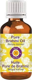 Deve Herbes Brahmi Oil (Bacopa monnieri) | Infused | Pure | Non-Sticky | Lightweight | For Hair Care Routines | Men & Women | Traditional Use | Natural | 50ml