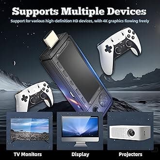 X9 Pro Retro Game Stick 4K HD Retro Gaming Console,37800+ Games 45 Emulators,Emuelec 4.3 System,Search Games,Retro Gaming Stick with 2.4G Wireless Controllers,Plug and Play Video Games for TV (64G)