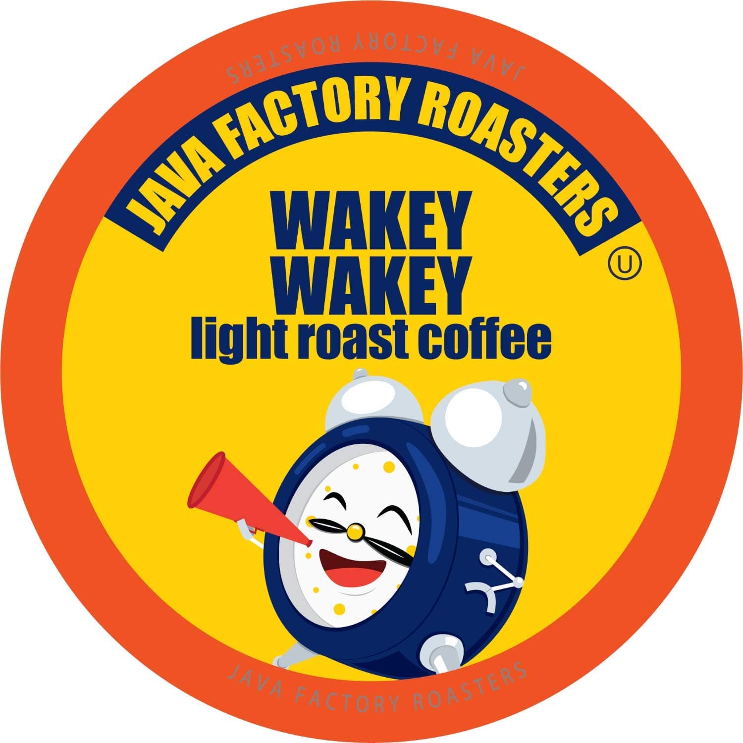 Java FactoryCoffee Pods Light Roast Coffee Compatible with K Cup Brewers Including 2.0, Wakey Wakey, 40 Count