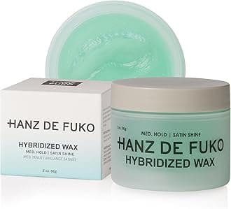 Premium Hair Styling Hybridized Wax: High Performance Hair Styling Wax with a Satin Finish 56g