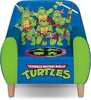 Delta ChildrenTeenage Mutant Ninja Turtles Foam Chair for Kids, Green