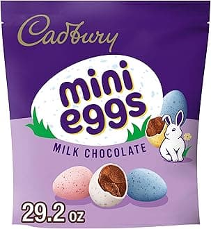 CADBURY MINI EGGS Milk Chocolate, Easter Candy Bag, 29.2 oz
