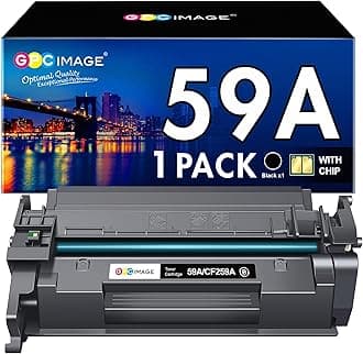GPC Image(With Chip 59A CF259A Black Toner Compatibel for HP 59X CF259X for Laserjet Pro MFP M428fdw M428dw M428fdn M428 Laserjet Pro M404dn M404dw M404 M404n M304a M304