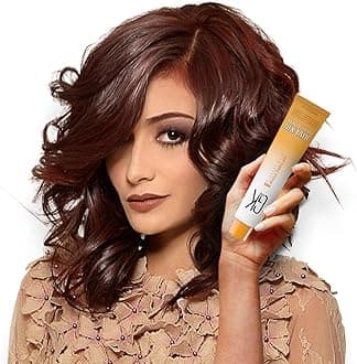 GK HAIR Global Keratin Professional Hair Color Cream Tube (3.4 Fl Oz/100ml) Nourishing & Cleansing Colors for Styling High Performance Long Lasting Semi Permanent Natural Toner Dye