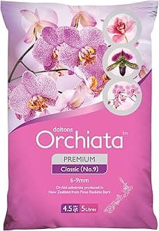 Orchid Bark | 100% Pure New Zealand Pinus Radiata | Classic ' to ' Organic Potting Bark for Aeration and Longevity
