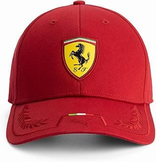 PUMA Scuderia Ferrari F1 Italian Stripe Hat - Red- One Size Fits Most
