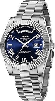 Men Watches Analog Quartz Stainless Steel Watches for men Waterproof Business Classic Desiger Wrist Watch Day&Date