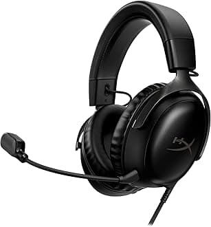 HyperX Cloud III Wired Gaming Headset, PC, PS5, Xbox Series X|S, ...
