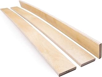 Pack of 10 Slats Birch Wood Sprung Bed Base Replacement Single Double 5 cm wide 960 mm Long