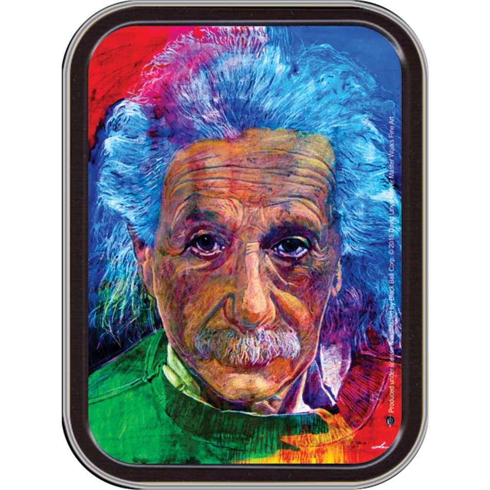 Albert Einstein Stash Tin