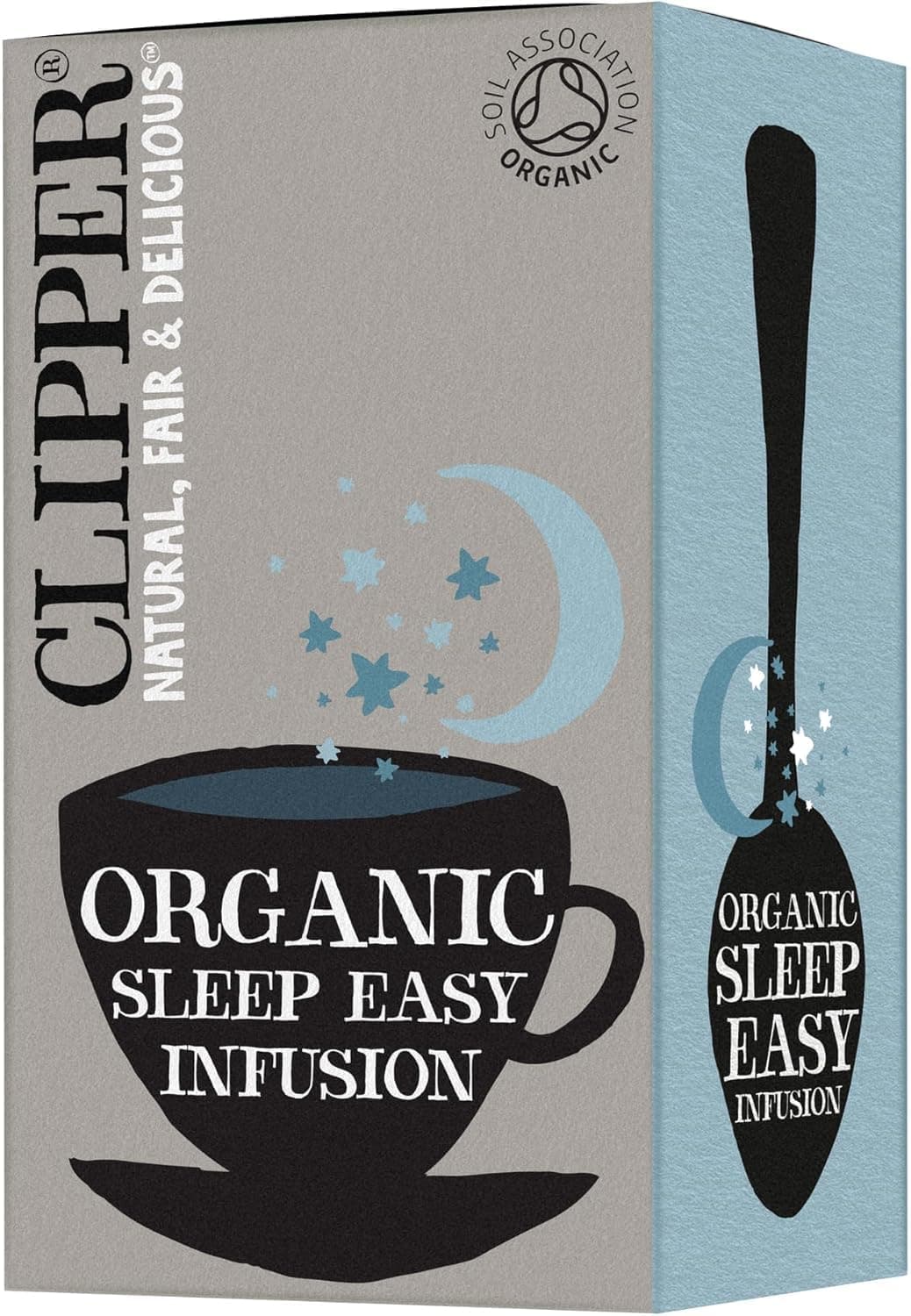 Clipper Organic Sleep Easy Tea Bags, 120 Count (6x20) | Caffeine-Free Calming Wind-Down Infusion | Unbleached & Biodegradable