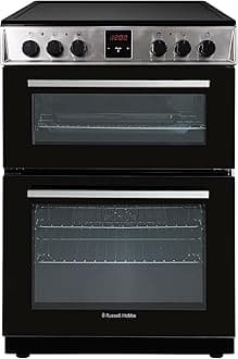 Russell Hobbs Electric Cooker 3 in 1 68L/37L Split Stainless Steel Double Ove...