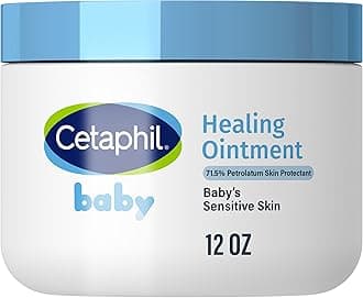 Cetaphil Baby Healing Ointment, Diaper Rash Ointment Soothes and Protects Bab...