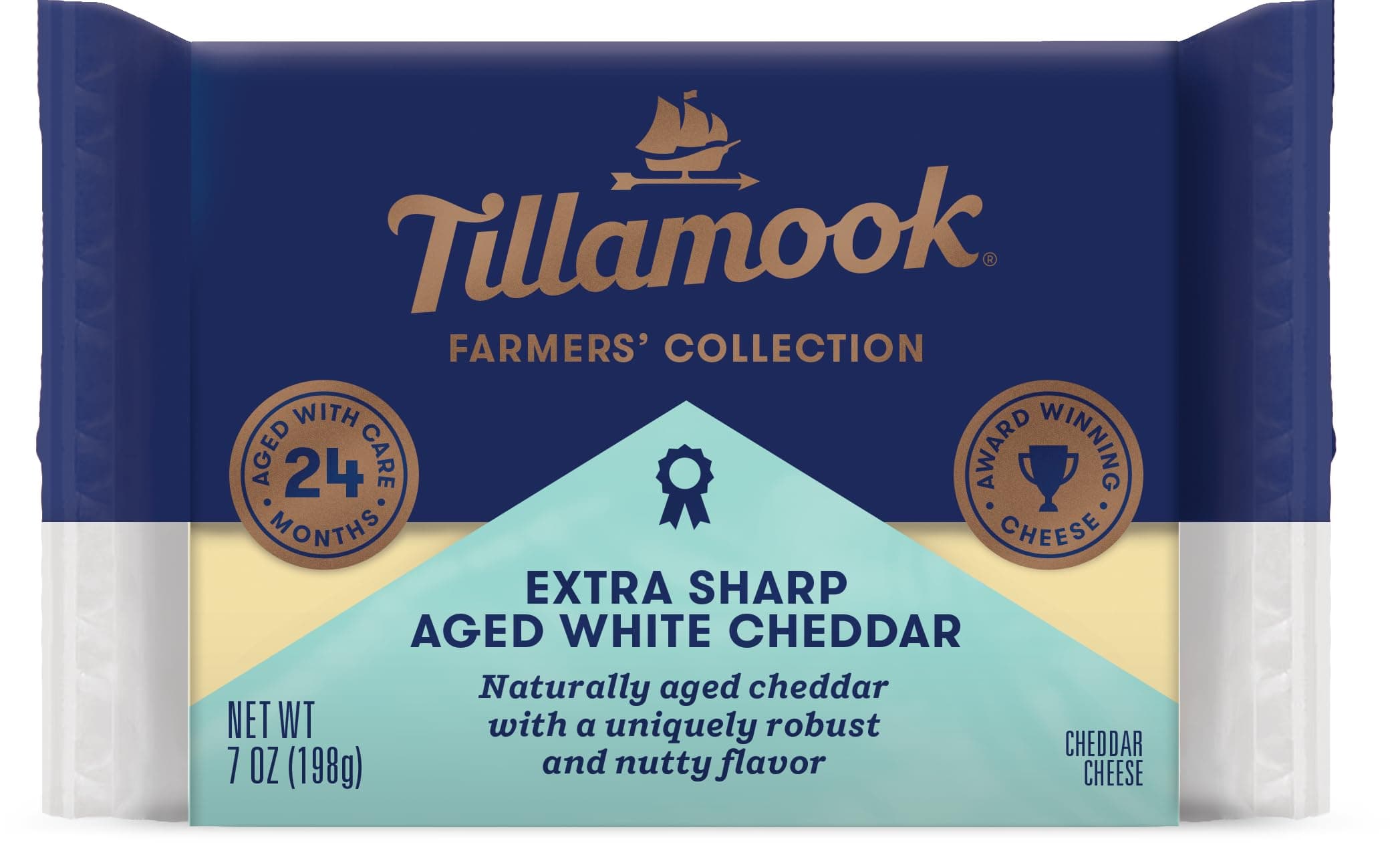 Tillamook Extra Sharp Aged White Cheddar 7 oz