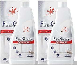 Floor Cleaning Solution Sweet Orange Scent Compatible with Roborock Cleaning Solution, Residue & Streak Free, Compatible Robot Vacuums with Mopping and Wet Dry Vacuum, 33.86 FL OZ (2 bottles)