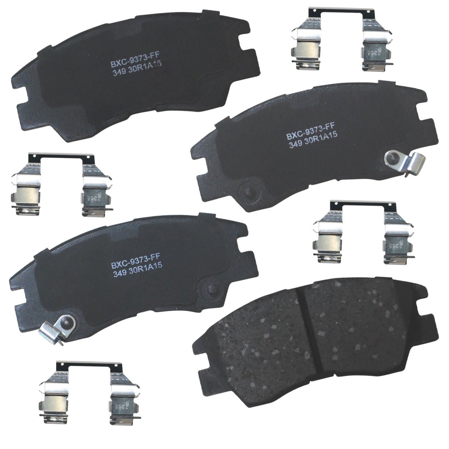 BENDIX SBC349 Stop By Brake Pad, 4 Pack
