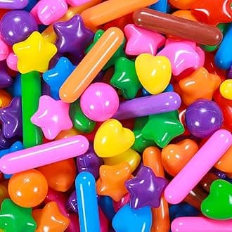 STARBOLO Ball Pit Balls for Kids -Pack of 150 200 500 Colorful Ball Pit Balls Crush Proof Plastic Toy Balls for Toddlers Ball Pit, Ball Pit Play Tent, Baby Pool Water Toys