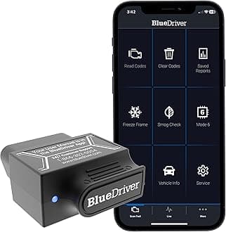 Bluetooth Pro OBDII Scan Tool for iPhone & Android - No Subscription Fee - OBD2 Car Scanner and Code Reader - Diagnose Check Engine, ABS, SRS, Airbag & 7000+ Issues on Vehicles 1996+