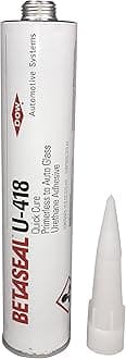 U-418 Beta Seal Glass Adhesive , Black