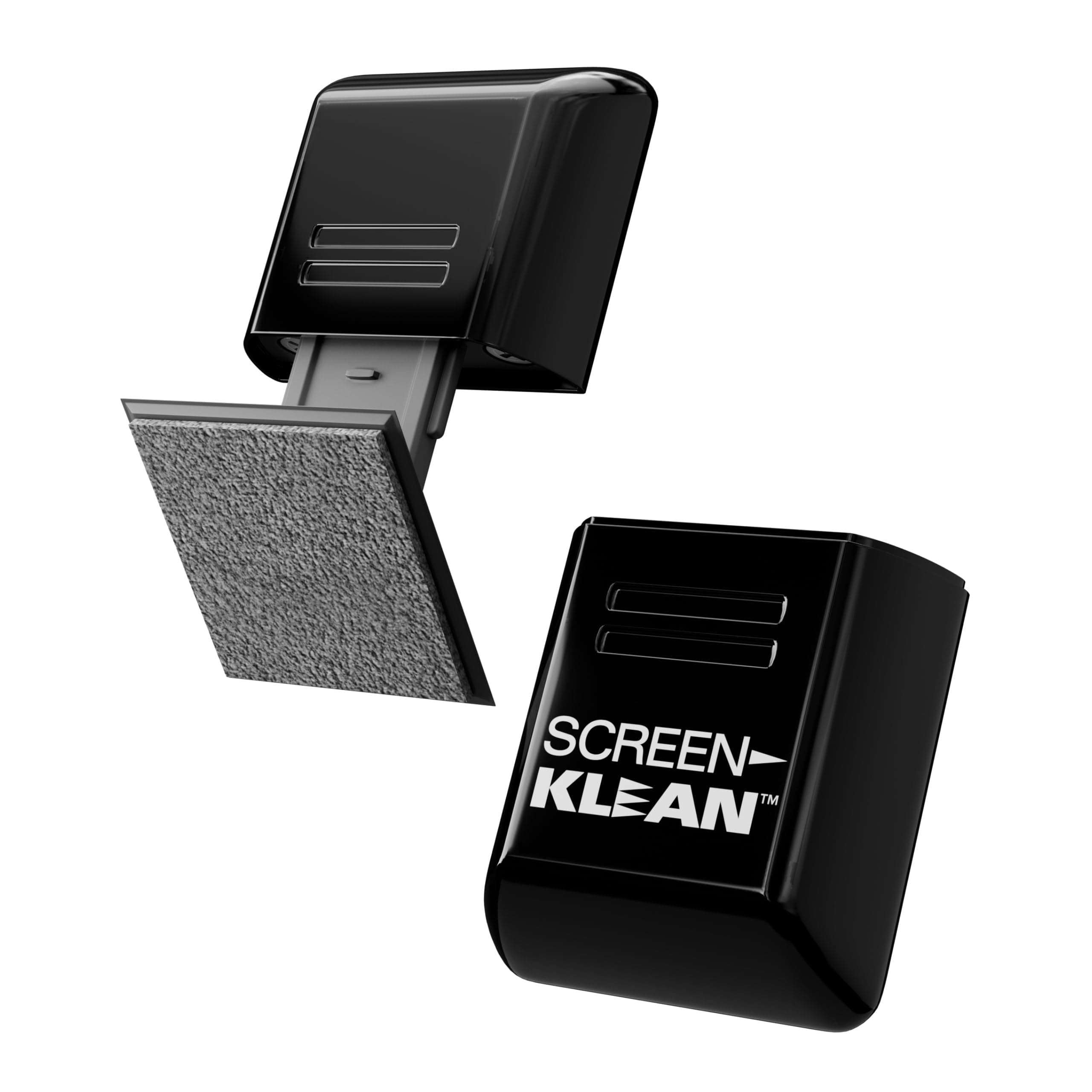 (Black) - ScreenKlean Tablet Screen Cleaner, Efficient and Durable Carbon Microfiber Technology (Injected Black)