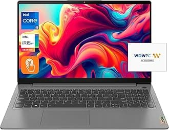 IdeaPad 3 Touchscreen Business Laptop, Intel Core i5-1135G7, 15.6" FHD IPS Touchscreen, Wi-Fi 6, HDMI, SD Card Reader, 12hrs Video Playback, Windows 11 Home (12GB RAM | 512GB SSD)
