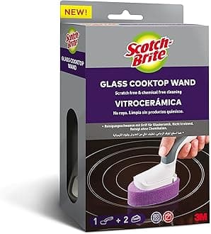 Scotch-Brite Glass Cooktop Cleaning wand, 1/Pack + 2 refill heads