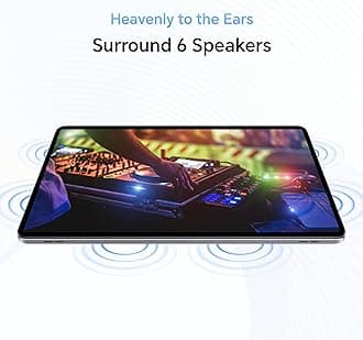 HONOR Pad X9, 11.5-inch Wi-Fi Tablet, 4GB+128GB, 120Hz 2K Fullview Display, 6 Speakers, Android 13, Space Grey
