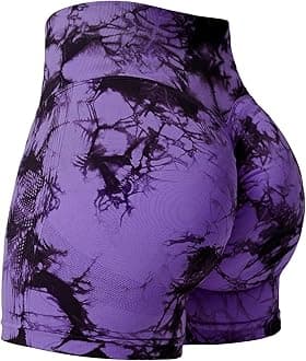 Professional Women Workout Shorts 3.6" Scrunch Shorts Seamless High Waisted Contour Gym Yoga Biker Shorts