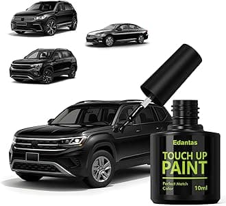 LC9X Deep Black Touch Up Paint for Volkswagen Cars, Professional Auto Touch-up Paint Scratch Repair Kit, Automotive Paints Exact Match Compatible with Atlas/Jetta/Tiguan/Taos/ID4/GTI