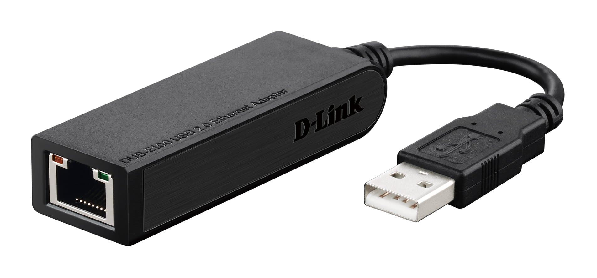 D-Link USB Ethernet Adapter, High Speed Network PC Desktop USB 2.0 Fast (DUB-E100)