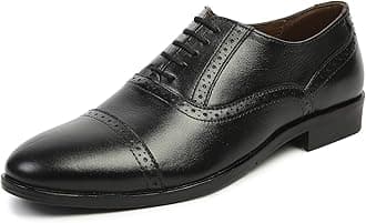 Men's Formal Lace-up Oxford Shoes for Men | Solid Design | Ideal for Formal, Business Casual, and Parties (LSRG_OX)