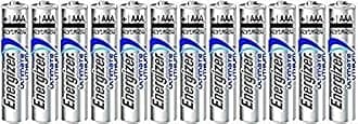 Energizer Ultimate Lithium AAA L92 Size Batteries - 12 Pack -"Bulk Packaging"
