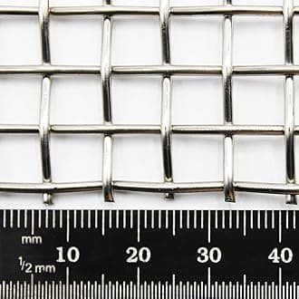 Heavy Duty 6mm Wire Mesh Stainless Steel Mesh 304 Stainless Steel Woven Wire Mesh | 3 LPI x 1.6mm Wire (A1 Sheet 594 x 841mm)