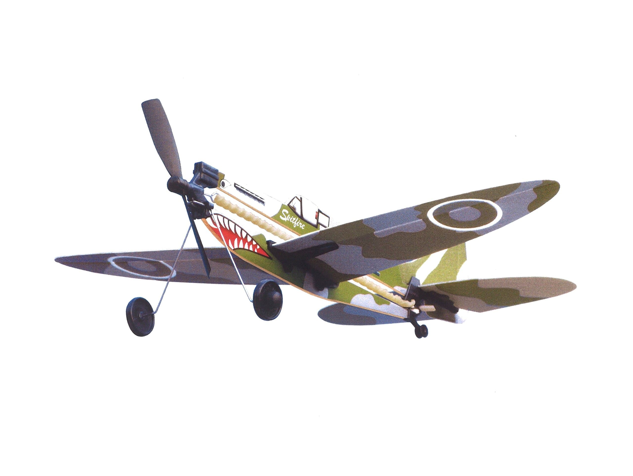 Spitfire High Performance Rubber Band Powered Plane
