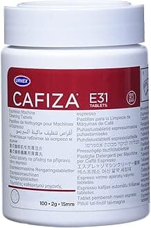 Cafiza Professional Espresso Machine Cleaning Tablets, 100 Count