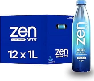 Vapor Distilled Alkaline Water 9.5pH 12pk, 33.8 FZ