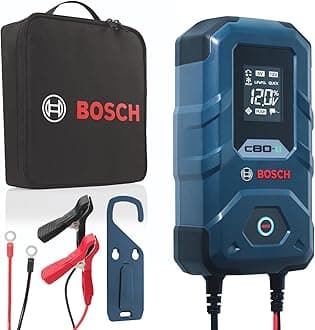 Bosch C80-Li High-Performance 20 Amp Battery Charger for 12-Volt Lithium-ion, 6 and 12-Volt Lead-Acid, AGM, EFB, Gel, and SLI Batteries