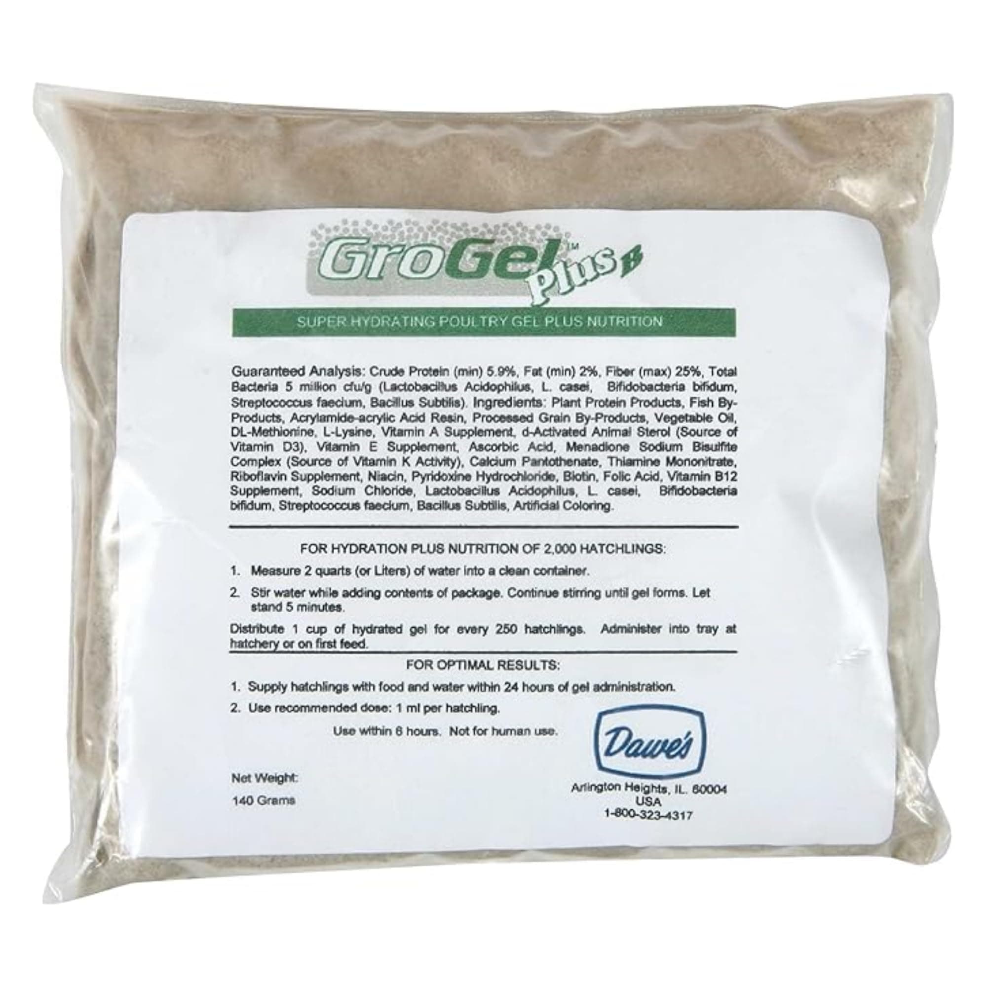 Dawes GROGEL Plus B 2000 Dose Package