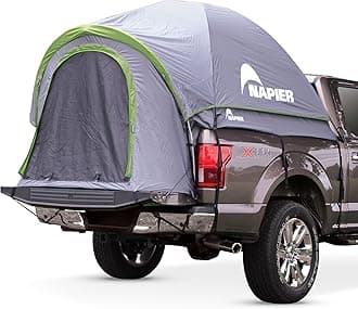 Napier Backroadz Truck Bed Tent - Waterproof, Comfortable 2 Person Camping Tent for Full Size Regular and Long Beds - Compact, Durable, and Sturdy