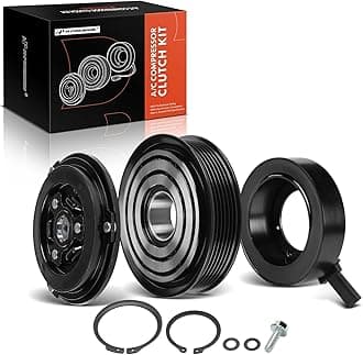 A-Premium Air Conditioner AC Compressor Clutch Kit Compatible with Chrysler Pacifica 2017-2022, Voyager 2020-2022, 3.6L