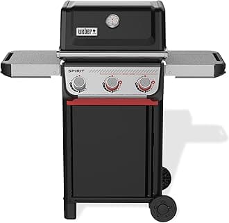 Weber Spirit E-325 Liquid Propane Gas Grill for Outdoor Cooking and BBQ, 3 Bo...