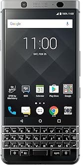 BlackBerry KEYone 32GB 3GB RAM UK SIM Free Single SIM Smartphone Silver, Black